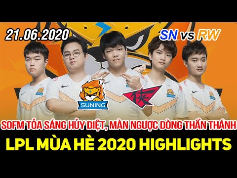 [LPL 2020] SN vs RW FULL Highlights | SofM tỏa sáng cùng team hủy diệt, lội ngược dòng thần thánh