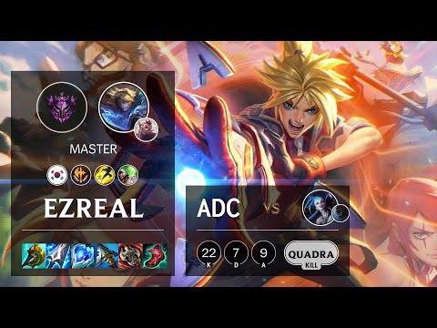 Ezreal ADC vs Jinx - KR Master Patch 11.19