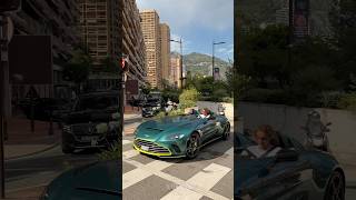 Stefanos Tsitsipas Driving his Aston Martin V12 Speedster in Monaco