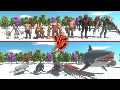 Infernals Vs Aquatics | ARBS - Animal Revolt Battle Simulator