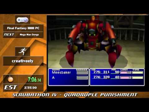 2:43 Scrubathon IV: Final Fantasy VII PC Any% by CreativeEly , Commentated by Meesbaker
