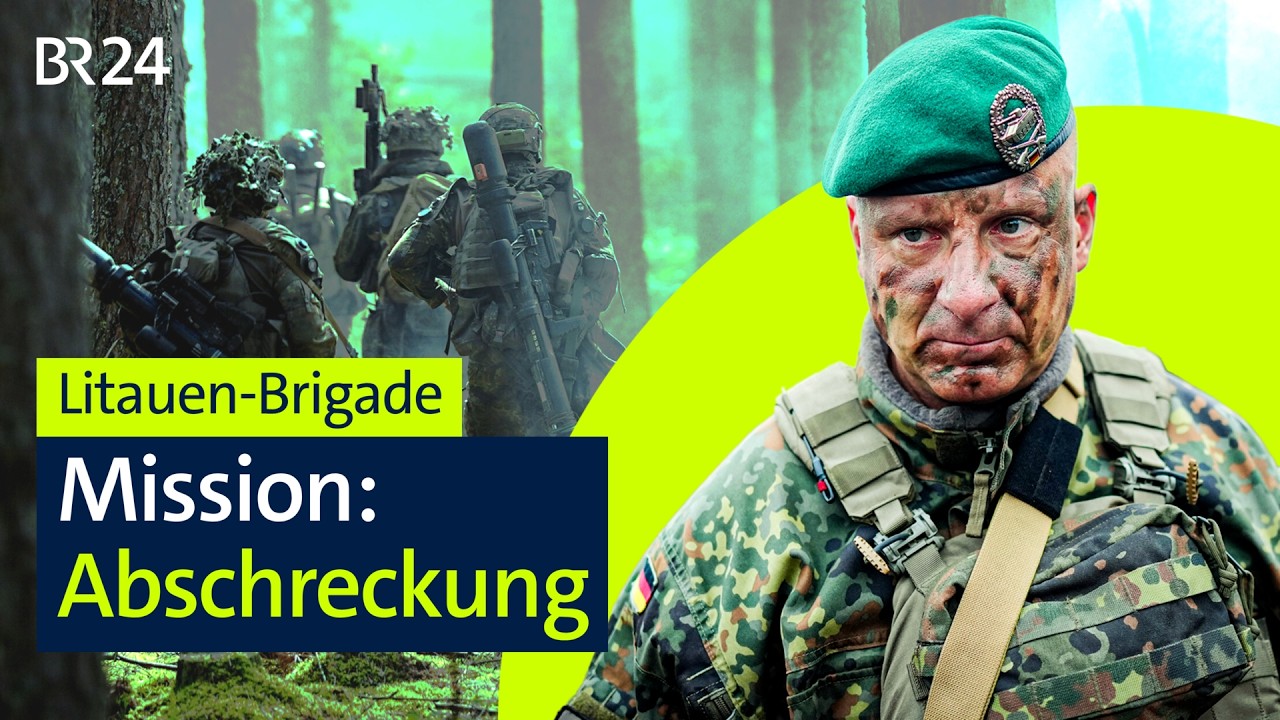 Manöver-Premiere für Litauen-Brigade: Tarnen, Abschirmen, Aufklären | Die Story | Kontrovers | BR24