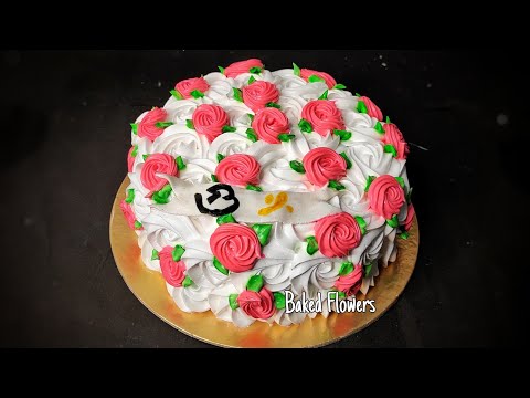 Simple Cake Decoration For Begginer