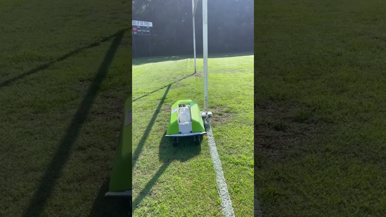 This line-marking robot is going to be a game-changer for turf managers!