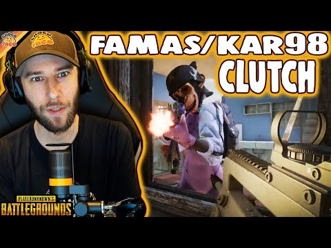 FAMAS/Kar98 Clutch ft. Halifax & Swagger - chocoTaco PUBG Miramar Duos Gameplay