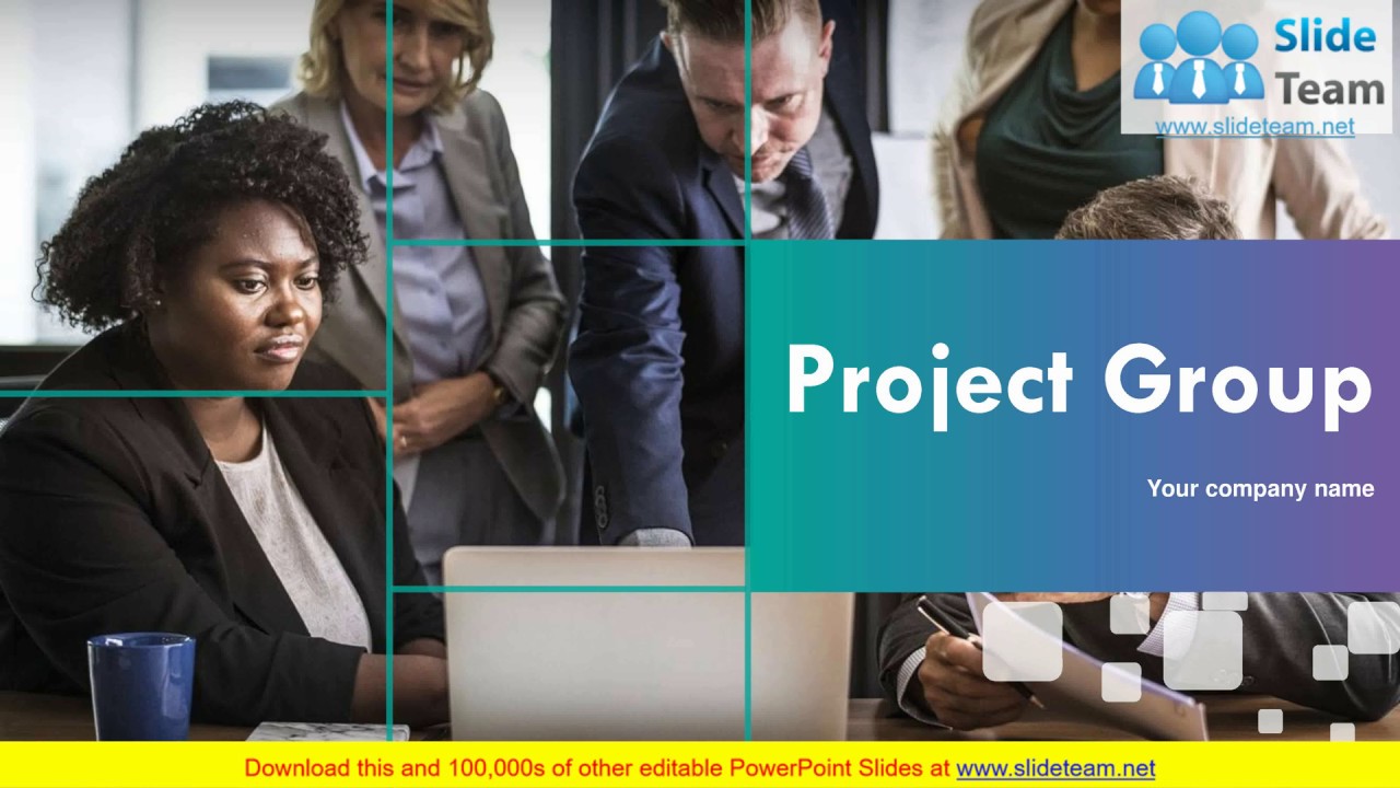 Project Group PowerPoint Presentation Slides