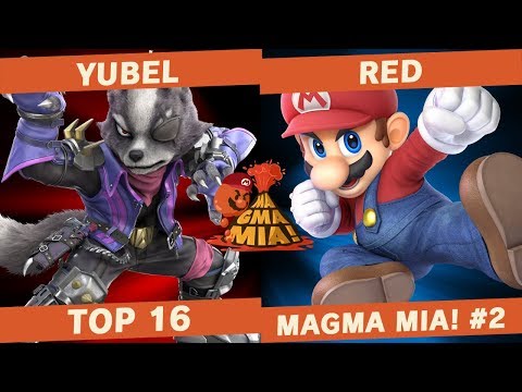 yubel(Wolf) vs Red(Mario) - TOP 16 - MAGMA MIA! #2