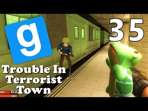 [35] Turtles On The Subway!!! HELLO! (Gmod TTT Gameplay)