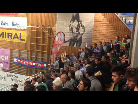 Sensationeller Auftritt der Fans des FC Lustenau!