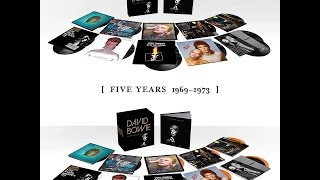 David Bowie (Five Years 1969 – 1973) unboxing video