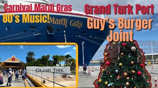 Carnival Mardi Gras | Grand Turk| Guy’s Burger Joint | 80’s Party