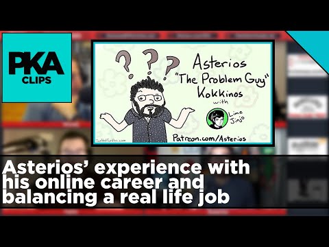 Asterios’ experience with his online career and balancing a real life job - PKA Clip