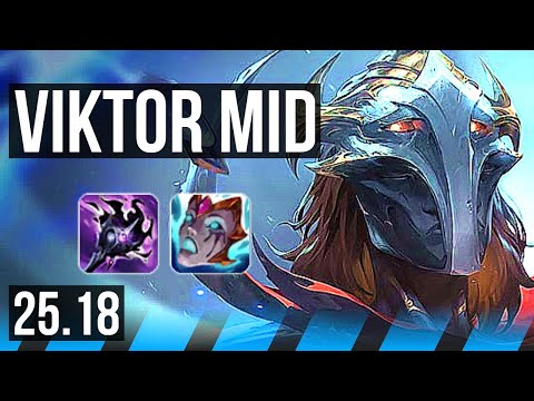 VIKTOR vs RYZE (MID) | Godlike | KR Master | 25.18