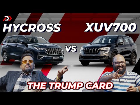 Mahindra XUV700 vs Toyota Innova Hycross - 7 Seat Heroes | Trump Cards | PowerDrift