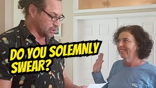 How To Administer An Oath | Swearing Attorney Into Public Office