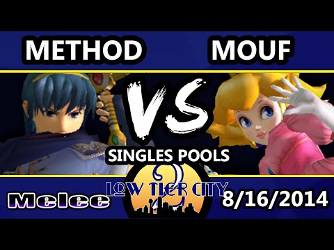 LTC2 - Method (Marth) Vs. Mouf (Peach) SSBM Pools - Smash Bros. Melee