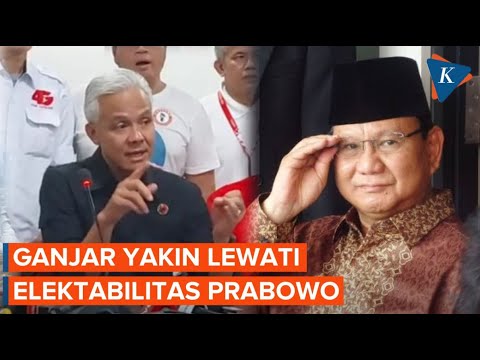 Ganjar Optimistis Elektabilitasnya Akan Naik Usai Disalip Prabowo