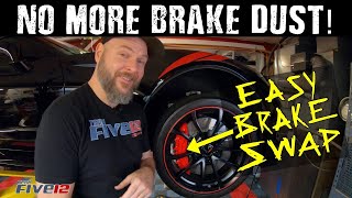 C7 Corvette Brake Replacement | No More Brembo Brake Dust | Easy DIY