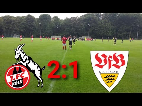 1. FC Köln U17 - VFB Stuttgart U17 2:1 am 14.07.2019