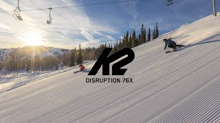 Pack De Skis K2 Disruption 78ti + Fixations Mxcell 12 Tcx Light Homme