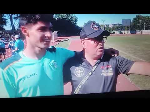Renato Vergara, jugador de la selección infantil Los Ángeles 