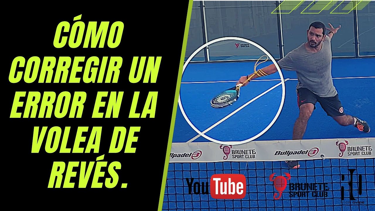 Backhand volley technique: weight transfer and finish