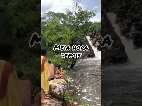 Serra do Cipó: cabeça d'água em poço natural gera alerta