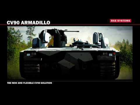 BAE Systems - CV90 Armadillo Armoured Personnel Carrier [480p]