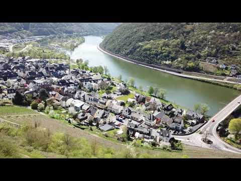 Spaziergang in Treis-Karden an der Mosel im April 2018
