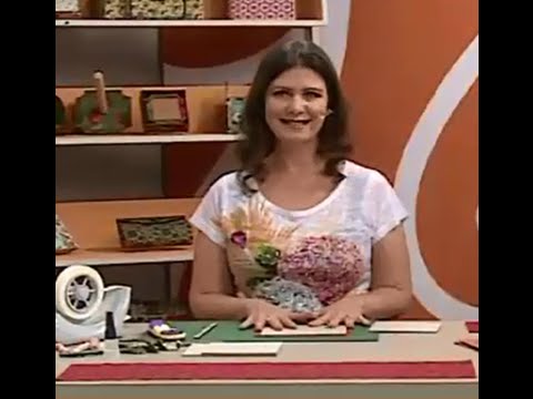 Cachepô em Tecido com Catiane Gobbi | Vitrine do Artesanato na TV