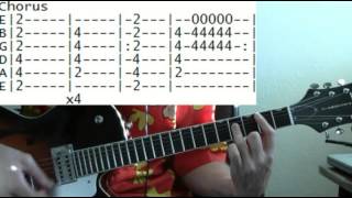 Mad World Chords Tears For Fears Guitar Lesson and TAB Tutorial cover by Gary Jules