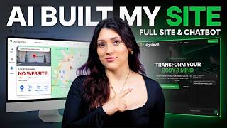 I Built a Full Website with GoHighLevel AI Studio (Beginner Tutorial)