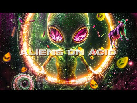Rebelion - Aliens On Acid (Official Hardstyle Video)