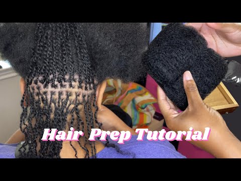 How To: Prep Hair for Microloc Extensions | Microloc...