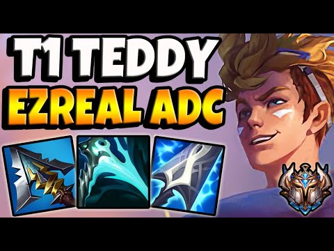 T1 Teddy EZREAL ADC vs KAISA - Patch 11.6 Korea Challenger ✅