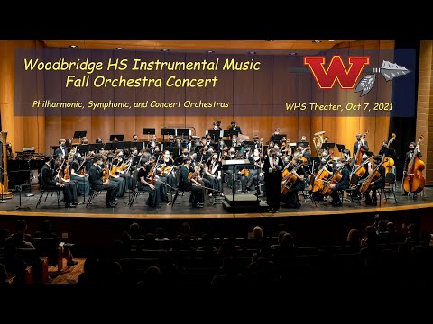 Oct 07, 2021: Woodbridge HS  - Fall Orchestra Concert