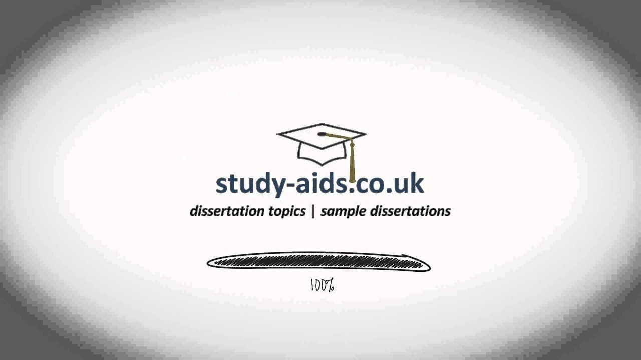 Sample Dissertation Topics