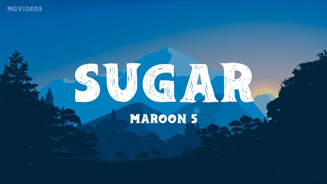 Maroon 5 - Sugar (Subtitulado/Letra/Lyrics Video)
