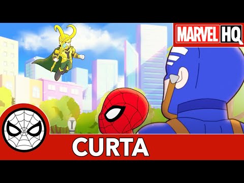 Capa de Marvel Aventuras de Super-Herói | Feliz Aniversário!