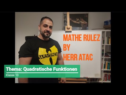 Matherulez - Quadratische Funktionen / Parabeln im Alltag / Klasse 10