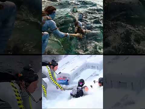 Avatar: The Way of Water (Behind the Scenes) #shorts