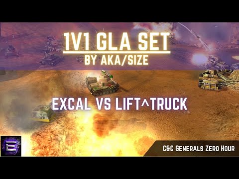 🔴 LIVE | ExCaL vs LifT^TrucK | AKA/SiZe Challenge $$ - GLA mirrors | C&C Zero Hour