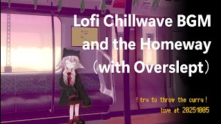 帰路の電車はずっと夕暮れ｜LoFi・Chillwave・Relax BGM｜神ヤヤネヒは帰宅中 #05  #YayanehisReturn