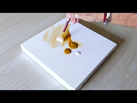 Monochromatic Painting / Easy Acrylic Painting / For Beginners / 365 Days Challenge / Day #011