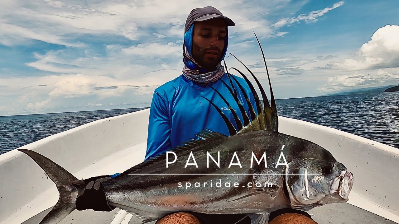 Roosterfish Cubera Panama popping jigging expedition video
