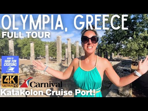 Home of the Original Olympic Games! Katakolon Port and Olympia, Greece