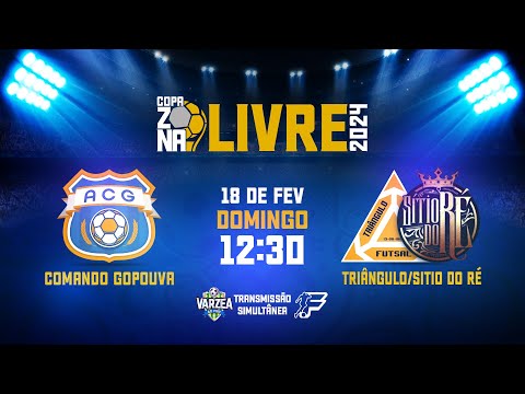COMANDO GOPOÚVA x TRIÂNGULO/SITIO DO RÉ - Copa Zona Livre 2024