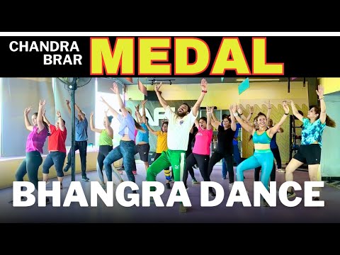 MEDAL Bhangra Dance Workout | Chandra Brar x MixSingh x @djnickdhillon FITNESS DANCE With RAHUL
