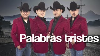 Los Carnales de Nuevo León - Palabras tristes ft. Arnulfo López Jr. (Video Lyric)