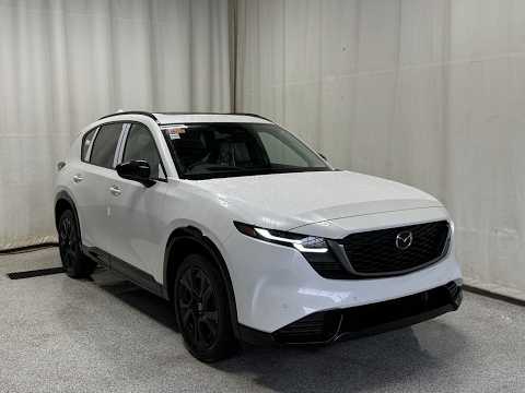 2026 Mazda CX-5 GT AWD in White for sale at Park Mazda in Sherwood Park, AB